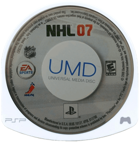 NHL 07 - Disc Image