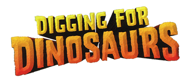 Digging for Dinosaurs - Clear Logo Image
