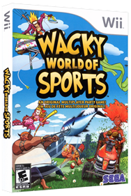 Wacky World of Sports - Box - 3D Image