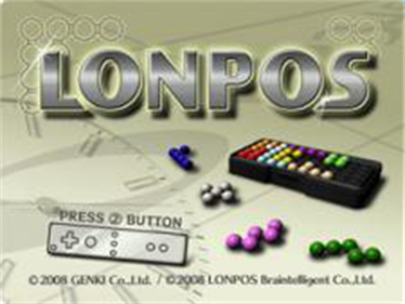 Lonpos - Screenshot - Game Title Image