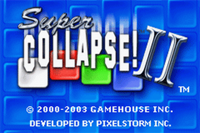 Super Collapse! II - Screenshot - Game Title Image