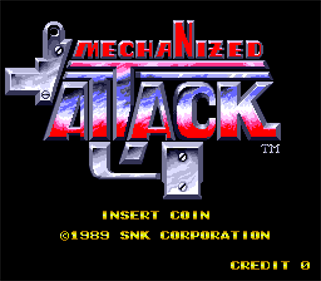 Mechanized Attack - Screenshot - Game Title Image