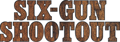 Six-Gun Shootout: Gunfights of the Wild West - Clear Logo Image