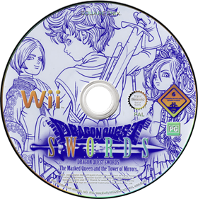 Dragon Quest Swords: The Masked Queen and the Tower of Mirrors - Disc Image