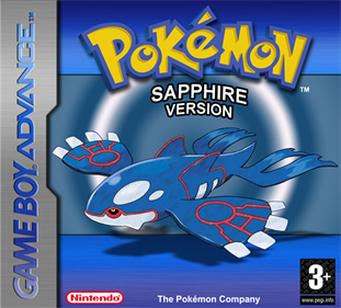 Pokémon Sapphire Version - Fanart - Box - Front Image