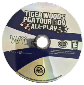 Tiger Woods PGA Tour 09 All Play - Disc Image