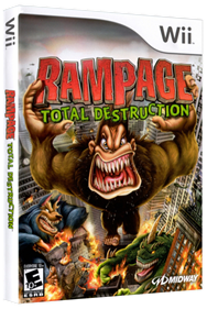 Rampage: Total Destruction - Box - 3D Image