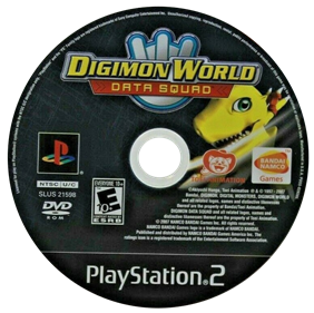 Digimon World: Data Squad - Disc Image