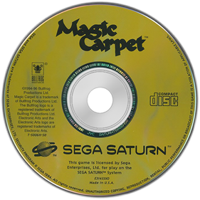 Magic Carpet - Disc Image