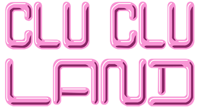 Vs. Clu Clu Land - Clear Logo Image