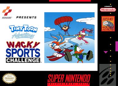 Tiny Toon Adventures: Wacky Sports Challenge - Box - Front Image
