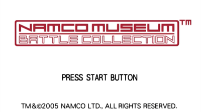 Namco Museum: Battle Collection - Screenshot - Game Title Image