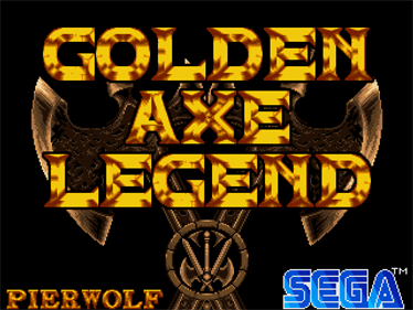 Golden Axe Legend - Screenshot - Game Title Image