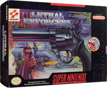 Lethal Enforcers - Box - 3D Image