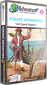 Pirate Adventure (Adventure International) - Box - 3D Image