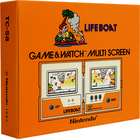 Lifeboat - Box - 3D Image