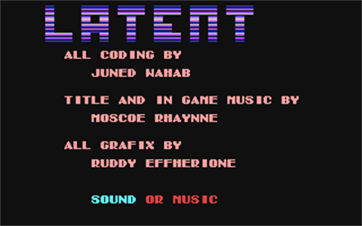 Latent Fusion - Screenshot - Game Title Image