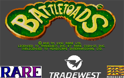 Battletoads - Screenshot - Game Title