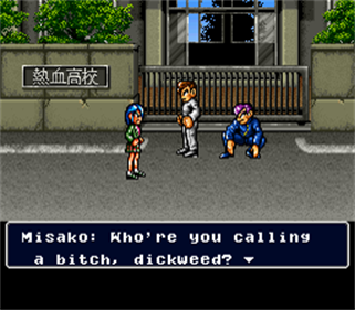 Shin Nekketsu Kouha: Kunio-tachi no Banka - Screenshot - Gameplay Image