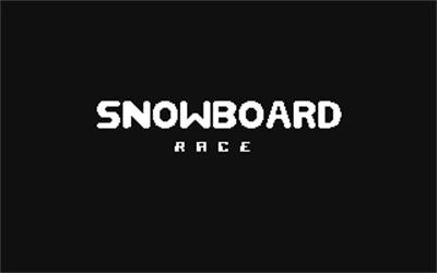 Snowboard Race - Screenshot - Game Title Image