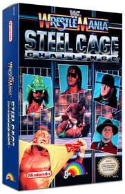 WWF WrestleMania: Steel Cage Challenge - Box - 3D Image