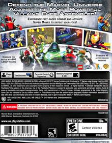 LEGO Marvel Super Heroes: Universe in Peril - Box - Back Image