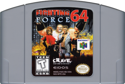 Fighting Force 64 - Cart - Front Image
