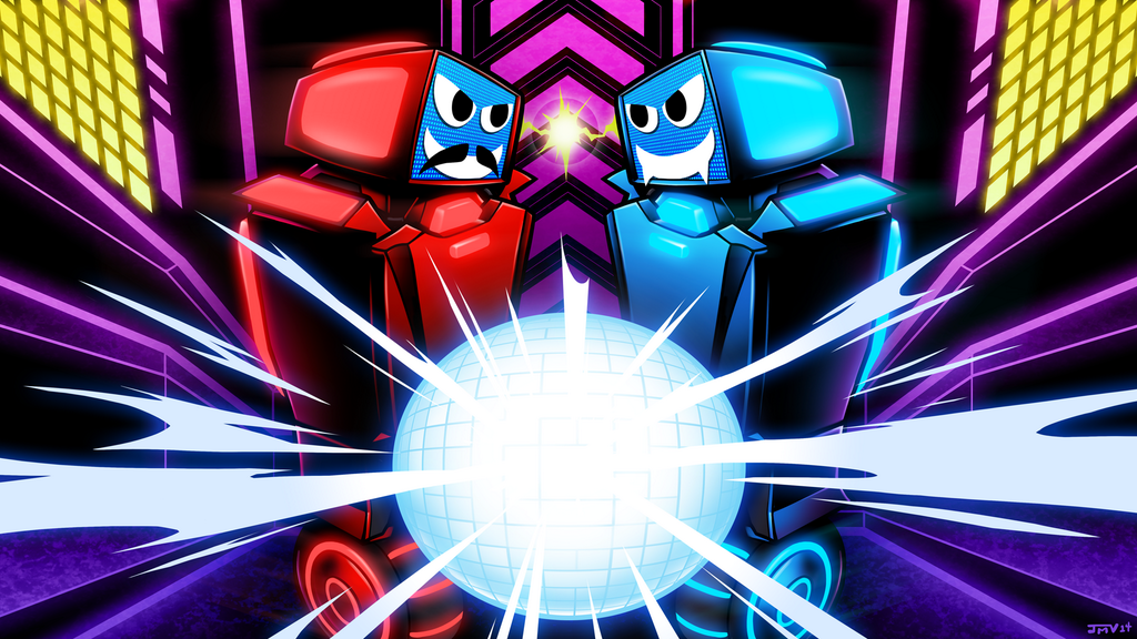 Robot Roller-Derby Disco Dodgeball