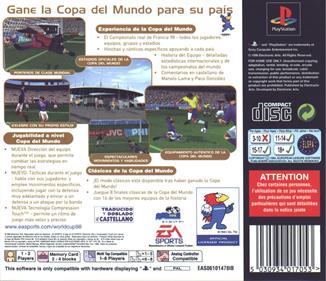 World Cup 98 - Box - Back Image