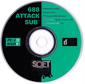 688 Attack Sub - Disc Image