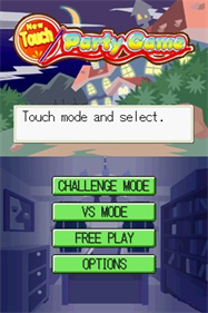 New Touch Party Game - Screenshot - Game Title Image