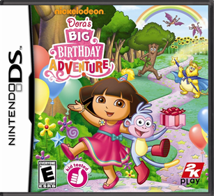 Dora the Explorer: Dora's Big Birthday Adventure - Box - Front - Reconstructed Image