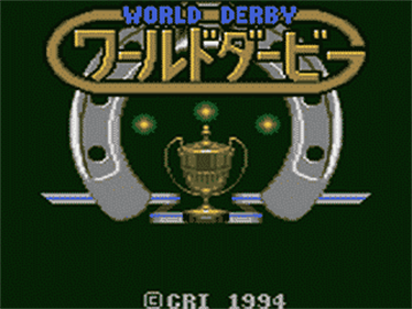World Derby - Screenshot - Game Title Image