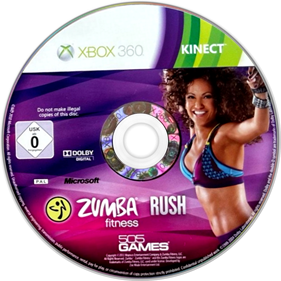 Zumba Fitness Rush - Disc Image