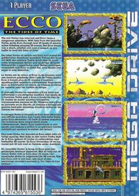 Ecco: The Tides of Time - Box - Back Image