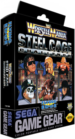 WWF Wrestlemania: Steel Cage Challenge - Box - 3D Image