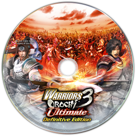 Warriors Orochi 3: Ultimate Definitive Edition - Fanart - Disc Image