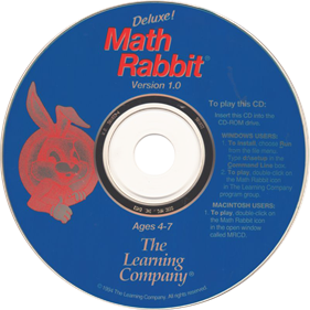 Math Rabbit Deluxe - Disc Image