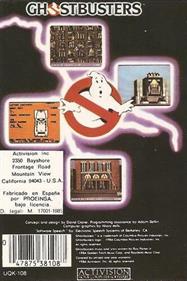 Ghostbusters - Box - Back Image