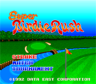Super Birdie Rush - Screenshot - Game Title Image