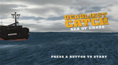 Deadliest Catch: Sea of Chaos - Screenshot - Game Title Image