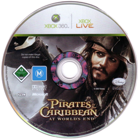Pirates of the Caribbean: At World's End - Disc Image