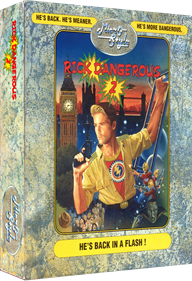 Rick Dangerous 2 - Box - 3D Image