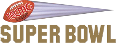 Tecmo Super Bowl - Clear Logo Image