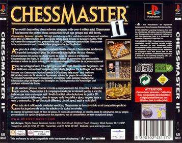 Chessmaster II - Box - Back Image