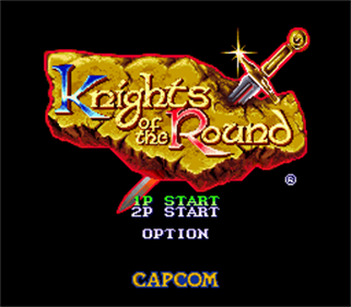 Knights of the Round - Screenshot - Game Title Image