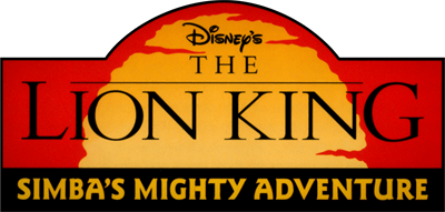 Disney's The Lion King: Simba's Mighty Adventure - Clear Logo Image