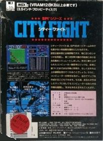 City Fight - Box - Back Image