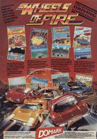 Wheels of Fire - Advertisement Flyer - Front Image