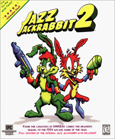 Jazz Jackrabbit 2 - Box - Front Image